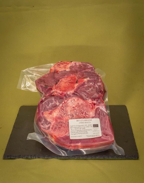 Bio ló lábszár -osso buco- Bio ló lábszár -osso buco-