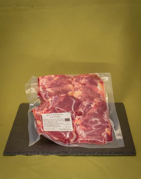 Bio ló rostélyos szeletelve Bio ló rostélyos szeletelve