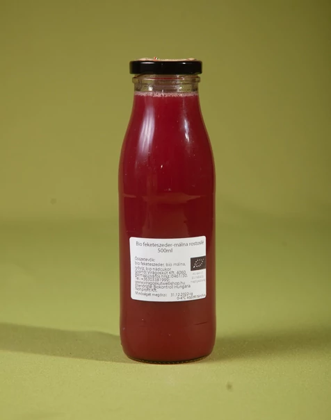 Bio feketeszeder-málna rostoslé 500ml Bio feketeszeder-málna rostoslé 500ml