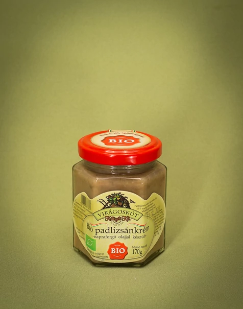 Bio padlizsánkrém 170g -napraforgóolajjal készült- Bio padlizsánkrém 170g -napraforgóolajjal készült-