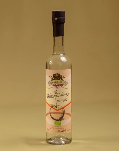 Bio almapálinka -pónyik- 500ml 46% Bio almapálinka -pónyik- 500ml 46%