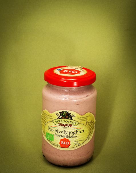 Bio bivaly joghurt 350g -vegyes gyümölcsös-
