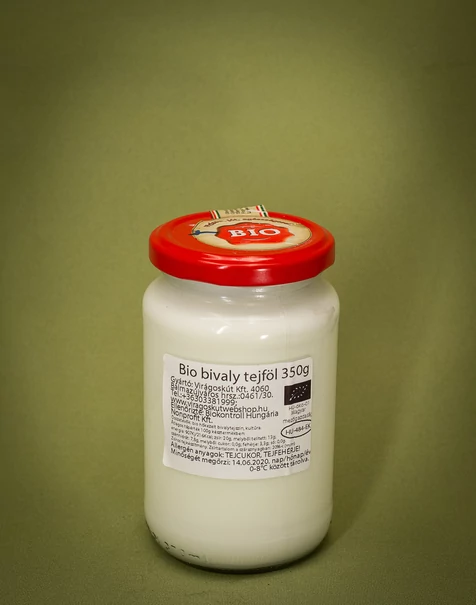 Bio bivaly tejföl 350g Bio bivaly tejföl 350g