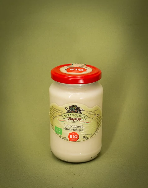 Bio joghurt 350g -almás fahéjas- Bio joghurt 350g -almás fahéjas-