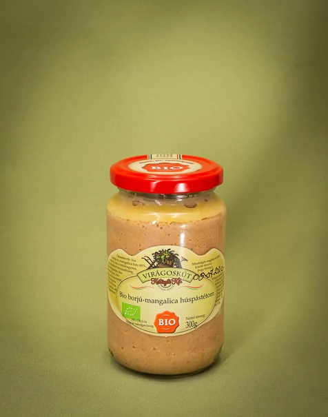 Bio marha-mangalica húspástétom 300g