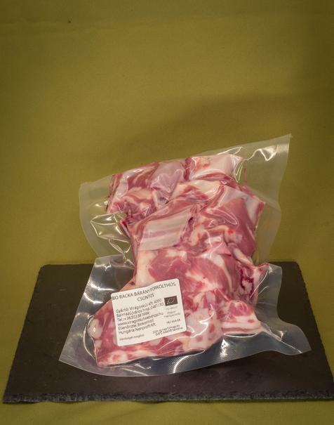 Bio racka bárány pörkölthús, csontos