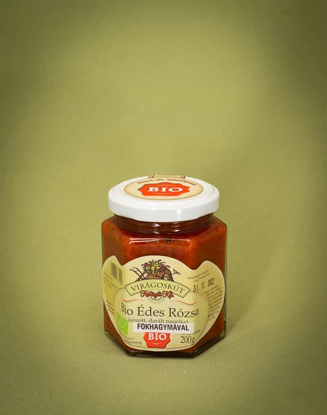 Bio Édes Rózsa -fokhagymával- 200g