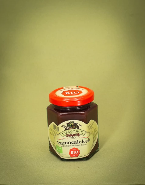 Bio szamóca lekvár 180g
