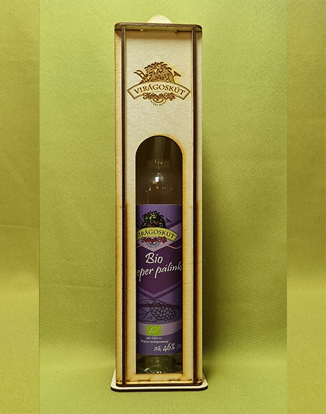 Bio faeper pálinka 500ml 46%, díszdobozban
