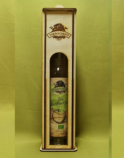 Bio mentás nasi párlat 500ml 46%, díszdobozban