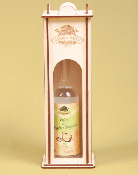 Bio mentás almapárlat -prima- 100ml 46%, díszdobozban