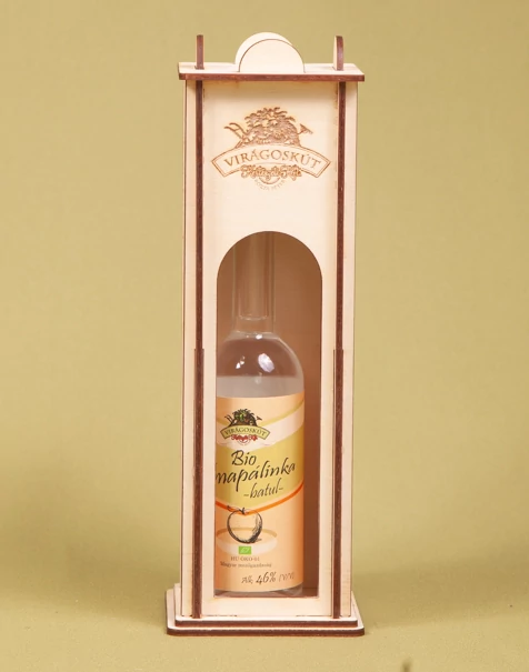 Bio almapálinka -batul- 100ml 46%, díszdobozban