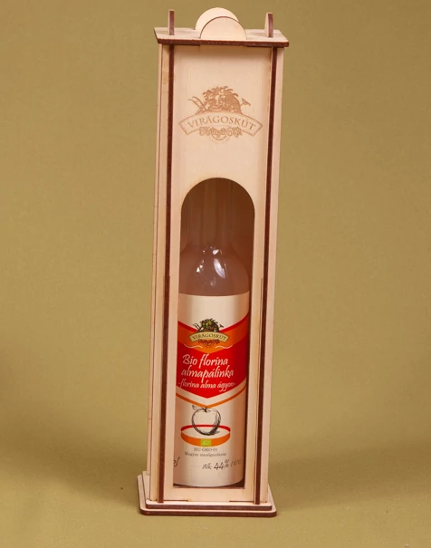 Bio florina almapálinka -florina alma ágyon- 44% 200ml, díszdobozban