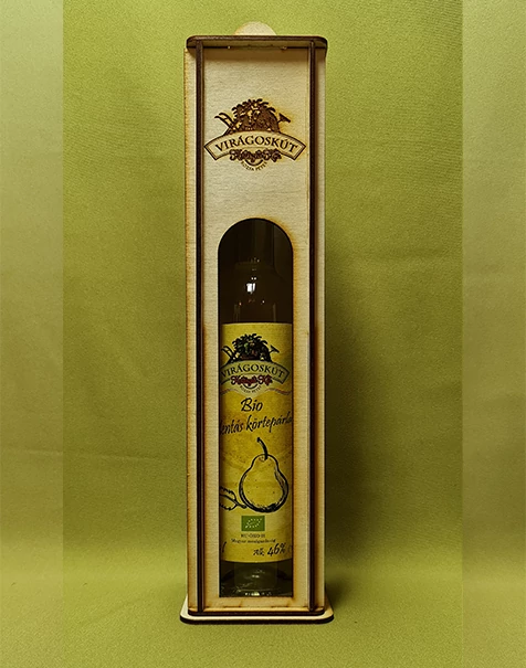 Bio mentás körte párlat 500ml 46%, díszdobozban