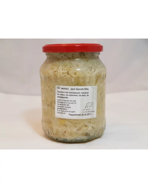 Bio savanyú káposzta 500g -nyers-